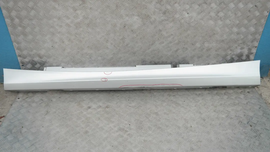 Sill strip side skirt left N/S Titansilber Metallic - 354 to BMW E87N LCI with Part number 51770036145 BMW E87N LCI Sill strip side skirt left N/S Titansilber Metallic - 354 - SKU 0036145-TS2 - Part number 51770036145