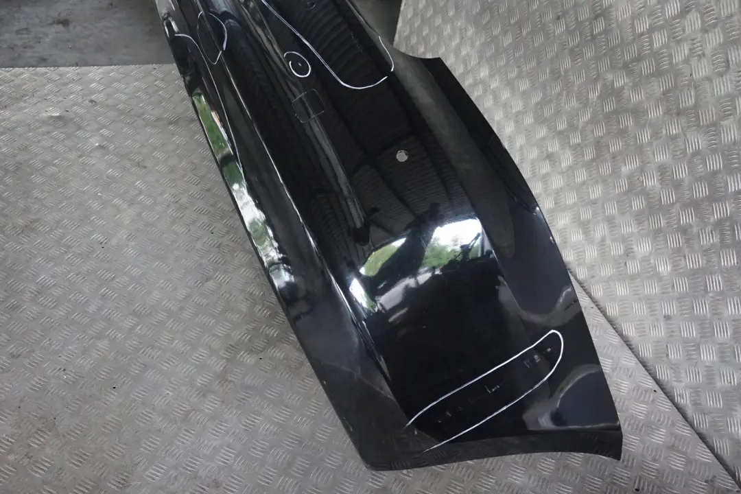 BMW E82 E88 Zderzak tylny tył pdc schwarz - SKU 0036630-SCH - Numer Części 0036630