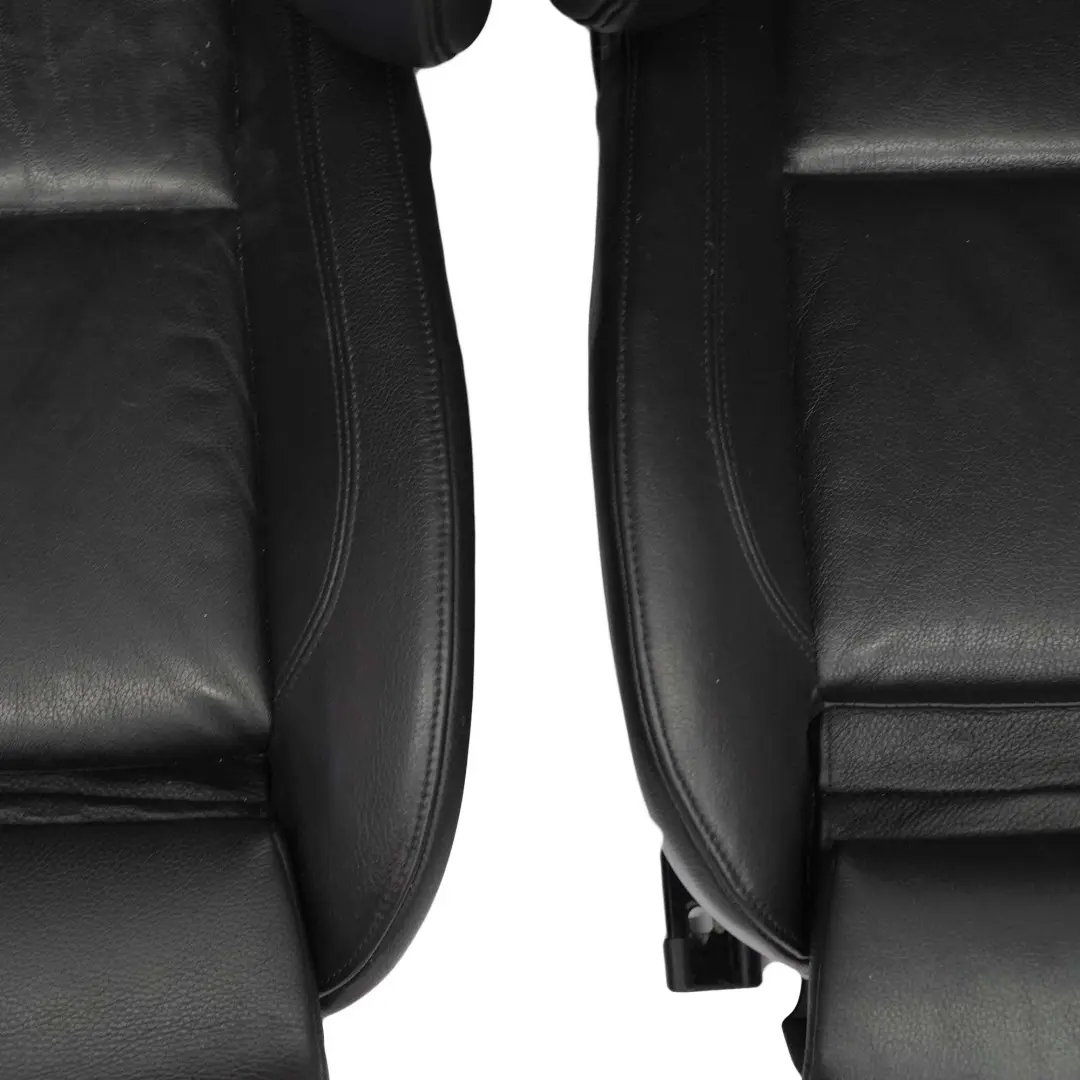 BMW Coupe Heated M Sport Black Leather Interior Electric Seats Door Cards - SKU E92 Black Leather Seats - Part number E92