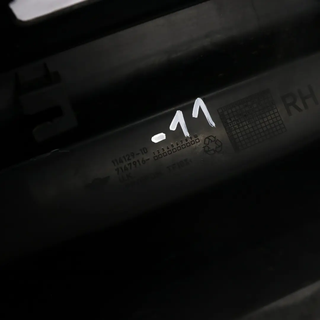 Right Door Sill O/S Cover Side Skirt to BMW Mini Cooper 11 R56 R57 R58 with Part number 7147916 BMW Mini Cooper 11 R56 R57 R58 Right Door Sill O/S Cover Side Skirt - SKU 7147916-11 - Part number 7147916