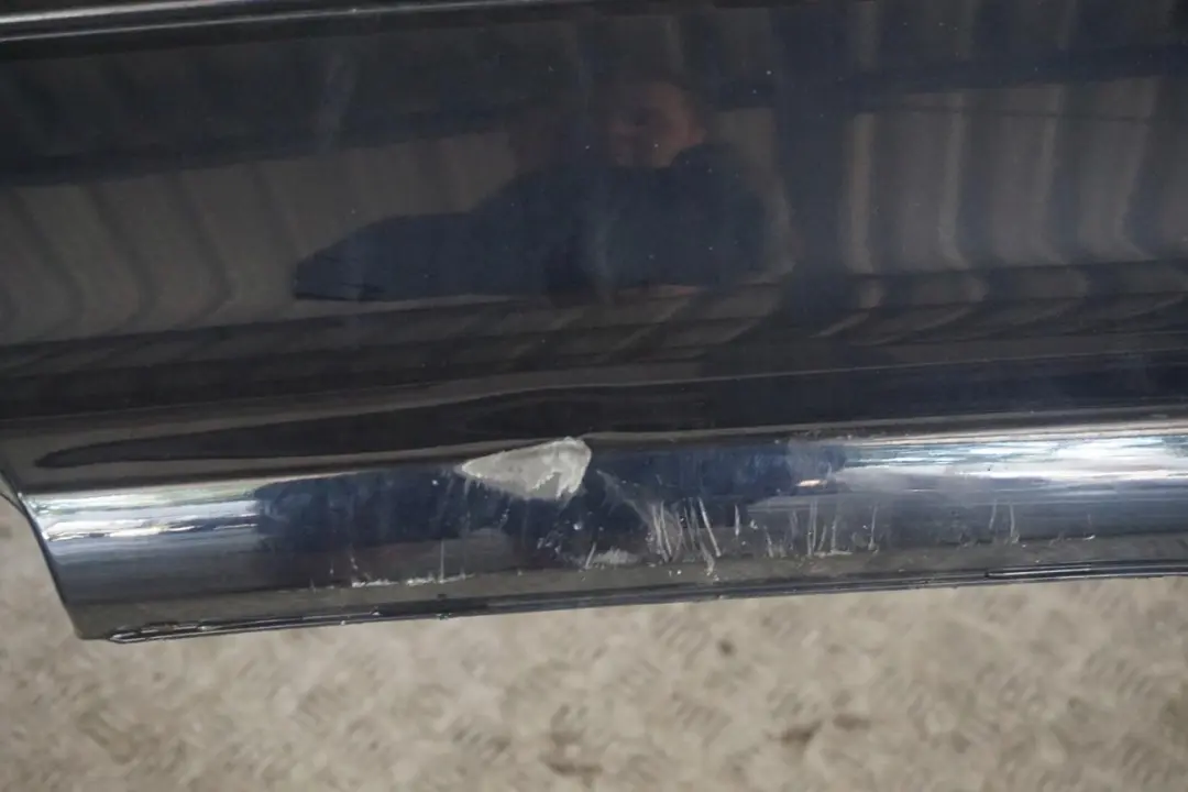 Bumper PDC Monacoblau Monaco Blue - A35 to BMW 5 Series E60 LCI Saloon Rear with Part number 0422349 BMW 5 Series E60 LCI Saloon Rear Bumper PDC Monacoblau Monaco Blue - A35 - SKU 0422349-MB - Part number 0422349