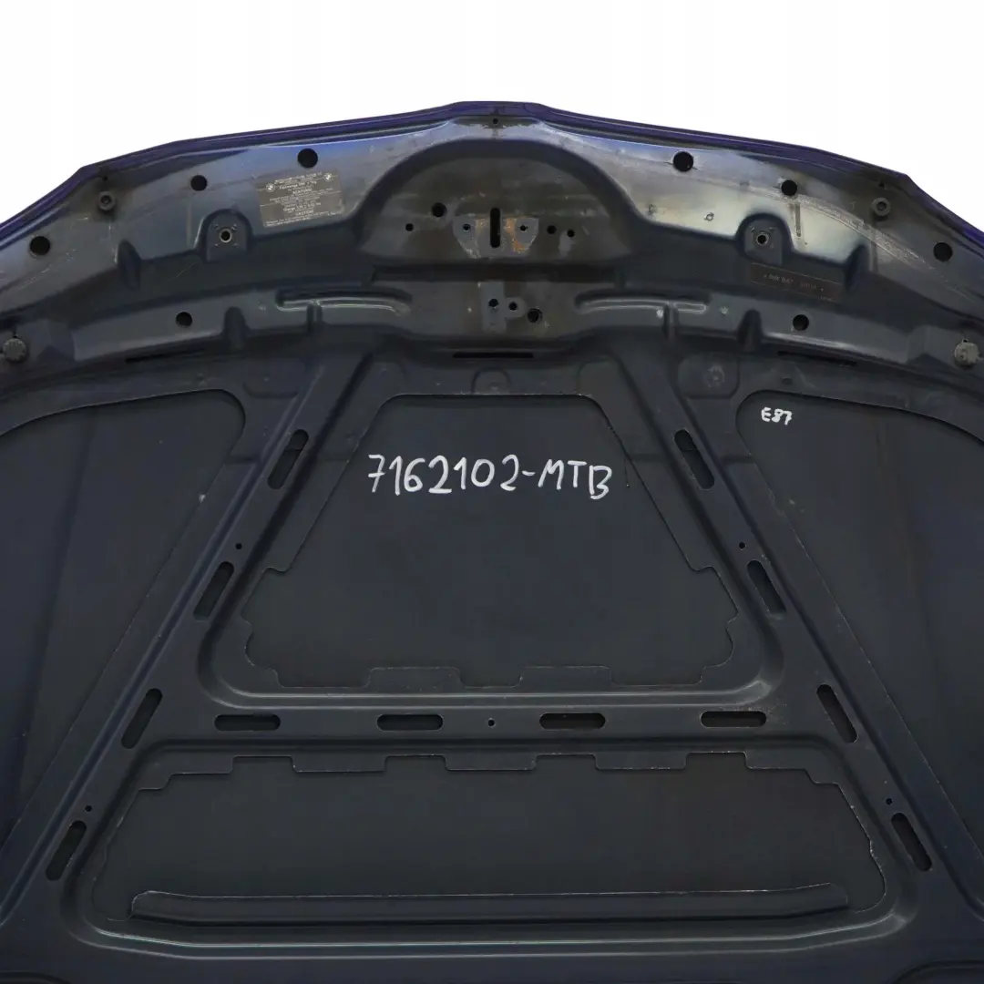 Maska pokrywa silnika Montegoblau do BMW E87 o numerze 4162 7162102 BMW E87 Maska pokrywa silnika Montegoblau - SKU 7162102-MTB - Numer Części 4162 7162102