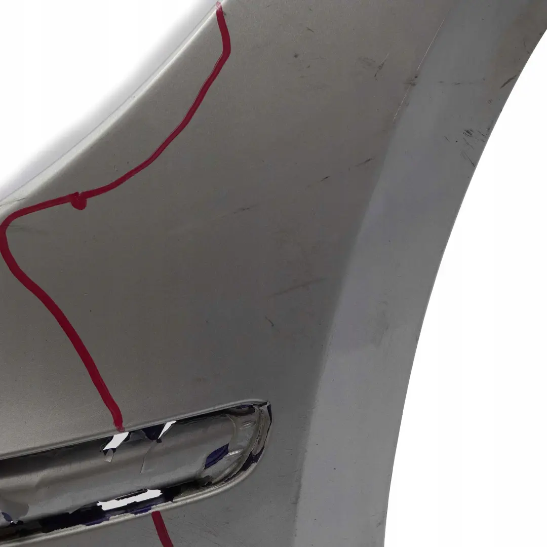 Complete Front Bumper Trim Panel Titansilber Silver to BMW 1 Series E81 E87 LCI with Part number 0035909 BMW 1 Series E81 E87 LCI Complete Front Bumper Trim Panel Titansilber Silver - SKU 0035909-TS - Part number 0035909