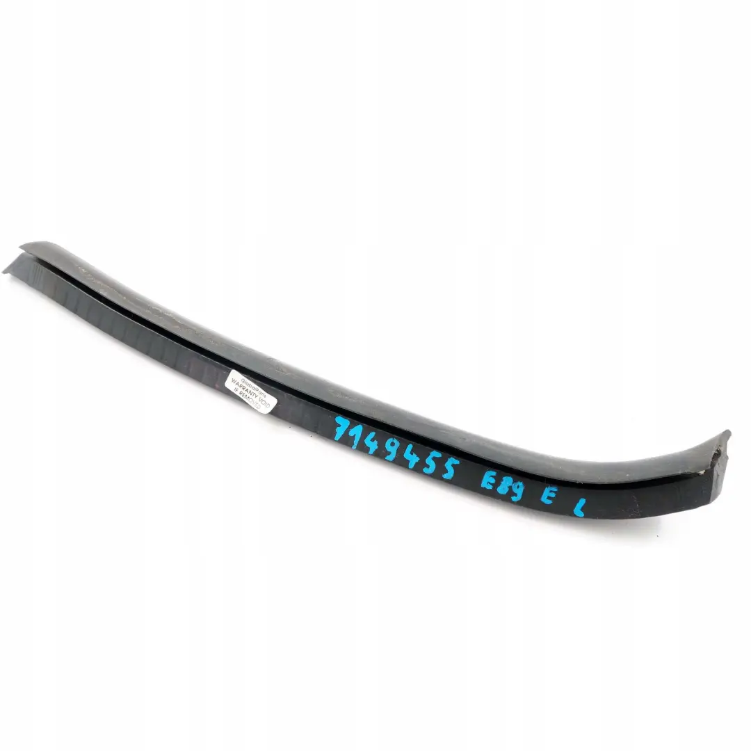 Folding Top Roof Rear Shell Left N/S Seal Gasket Strip to BMW Z4 E89 with Part number 7149455 BMW Z4 E89 Folding Top Roof Rear Shell Left N/S Seal Gasket Strip - SKU 7149455 - Part number 7149455