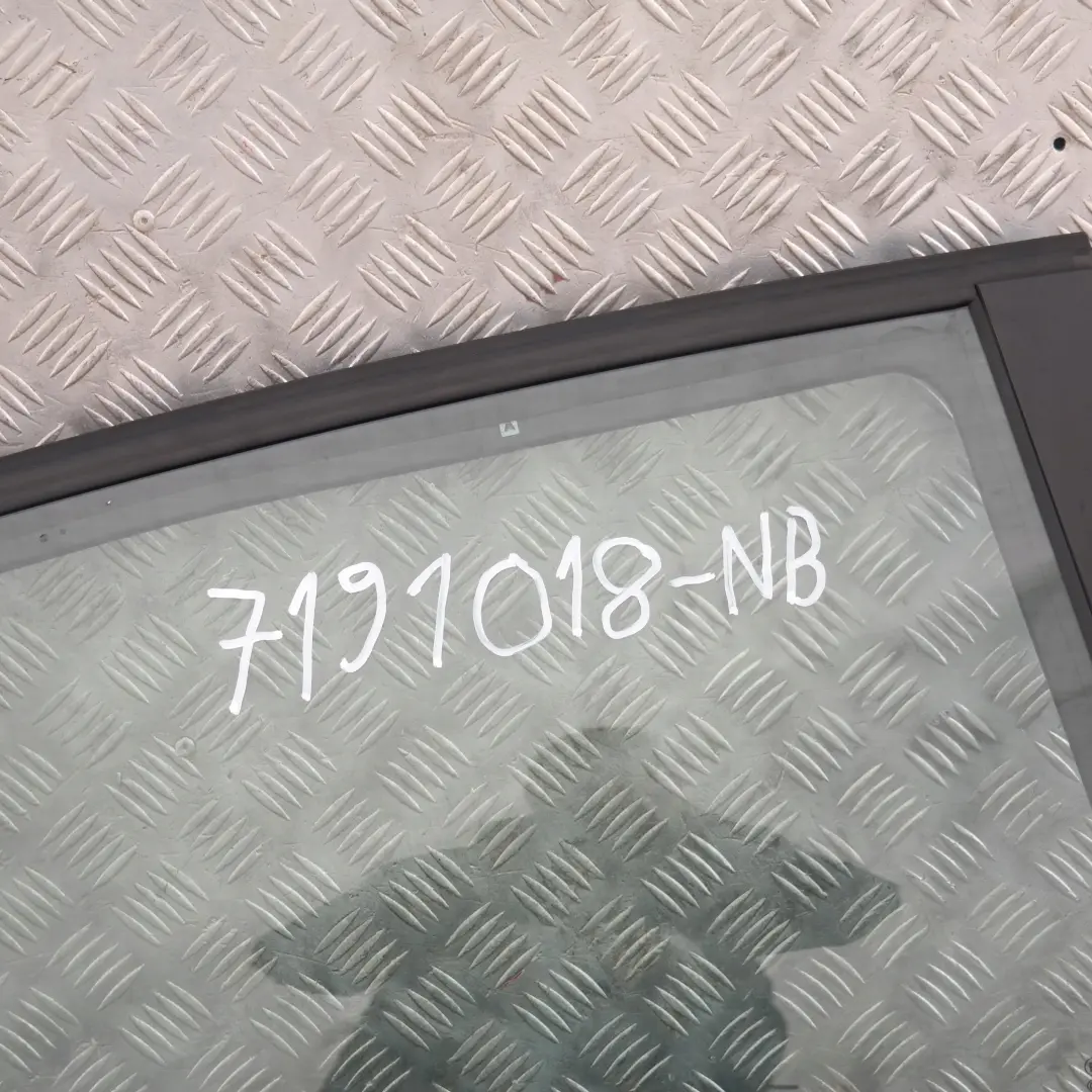 BMW 1 SERIES E87 E87N Door rear right O/S Montegoblau Montego Blue Metallic A51 - SKU 7191018-NB - Part number 7191018