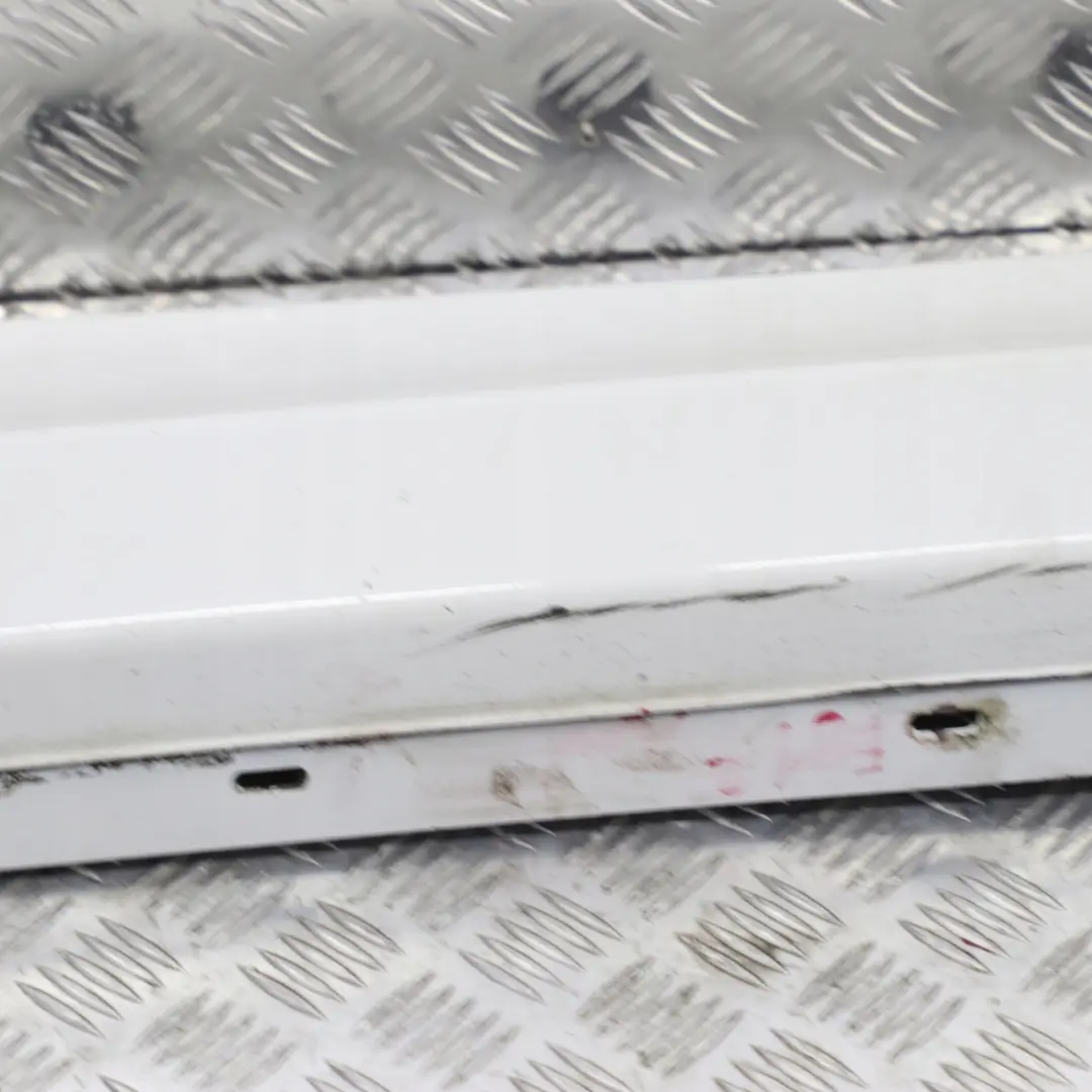 BMW E81 E82 E88 2 Listello Portiera Apertura Gonna Destra Bianco Alpino 3 - - SKU 0036142-AW2 - Numero di parte 0036142