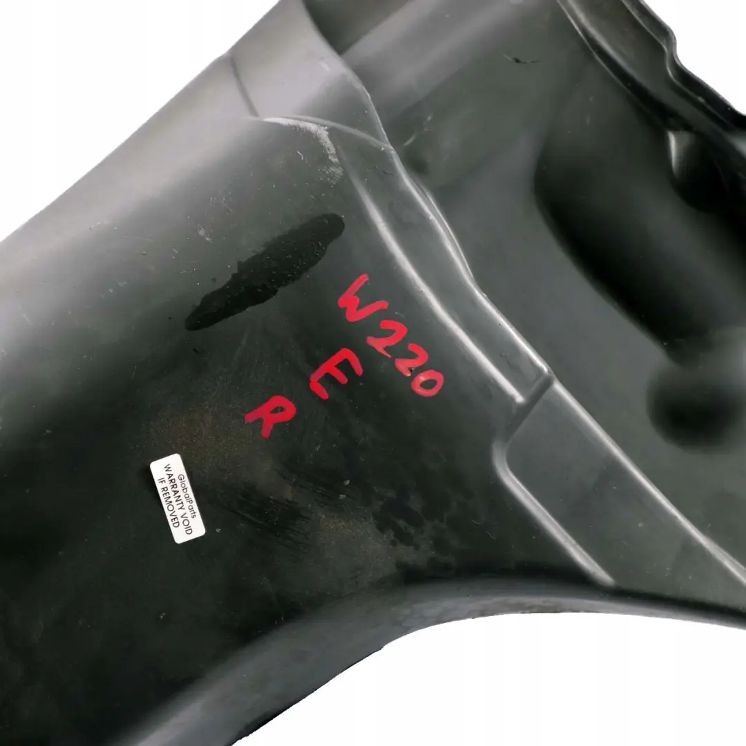 Clase W220 Tapa Trasera Derecha Guardabarros Interior para Mercedes con número de pieza A2206981830 Mercedes Clase W220 Tapa Trasera Derecha Guardabarros Interior - SKU A2206981830 - Número de pieza A2206981830