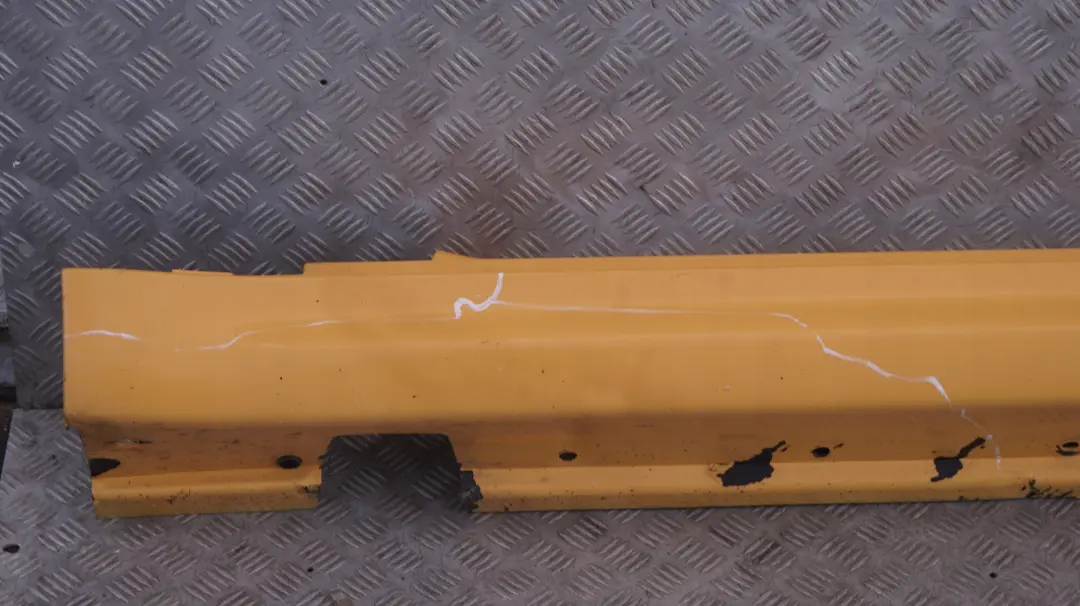 Left N/S Sill Skirt Door Side Cover Mellow Yellow to BMW MINI Cooper S R56 R57 R58 with Part number 7147915 BMW MINI Cooper S R56 R57 R58 Left N/S Sill Skirt Door Side Cover Mellow Yellow - SKU 7147915-MY - Part number 7147915