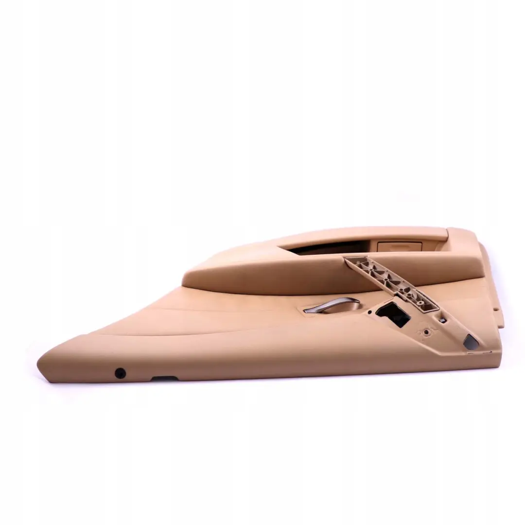 Posteriore Sinistro Porta Pannello Beige Pelle per BMW Serie E60 E61 con numero di parte 7078744 BMW Serie E60 E61 Posteriore Sinistro Porta Pannello Beige Pelle - SKU 7078744 - Numero di parte 7078744