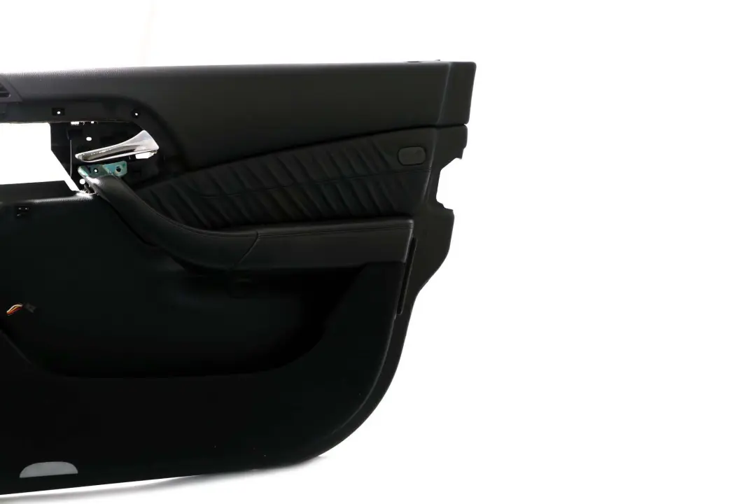 Mercedes W220 Scheda Porta Anteriore Destra Rivestimento Pannello Pelle - SKU A2207204070 - Numero di parte A2207204070