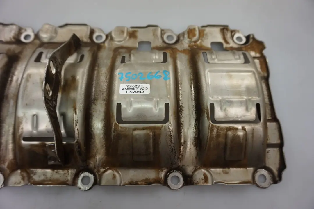 BMW E39 E46 X5 E53 E60 E65 X3 E83 Engine Plate Oil Sump Deflector Shield Tray - SKU 7502668 - Part number 7502668