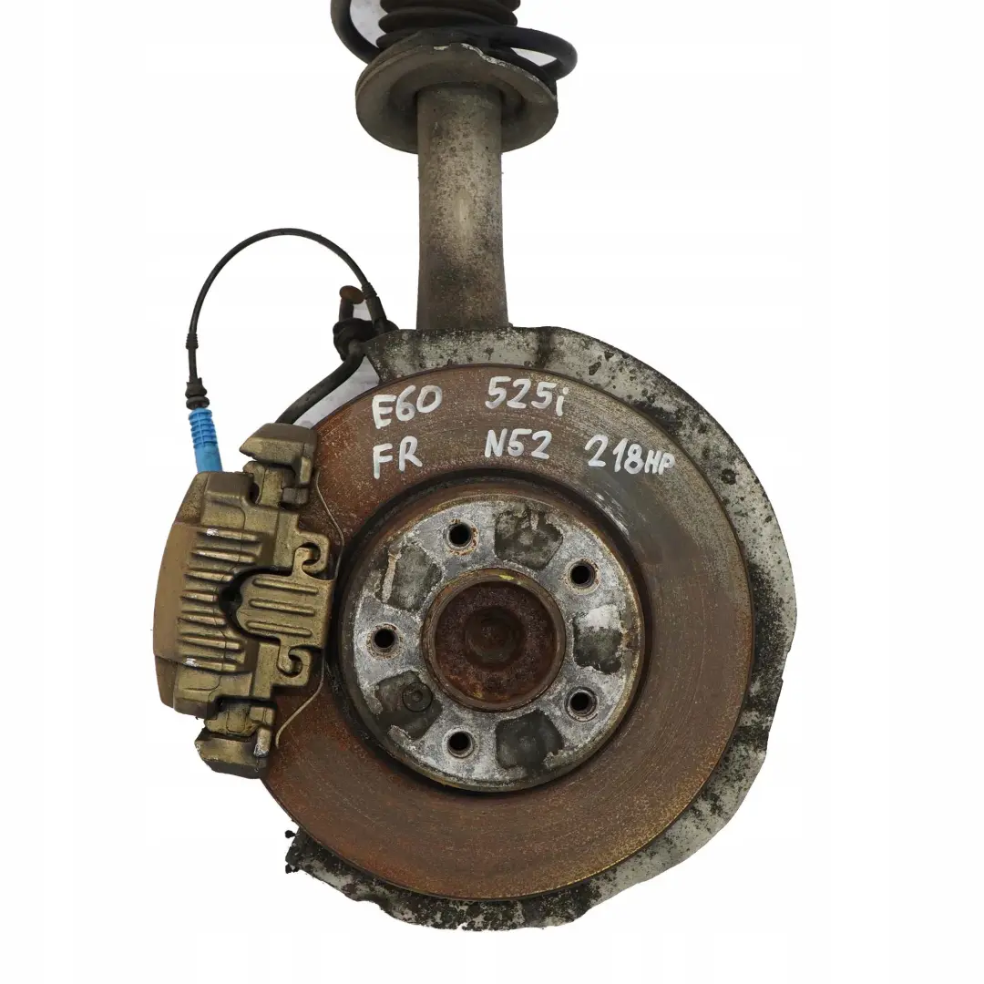 BMW 5 E60 525i N52 Stoßdämpfer Federbein Bremsscheibe Bremssattel Vorn Rechts - SKU 6775056-7 - Teilenummer 6764458