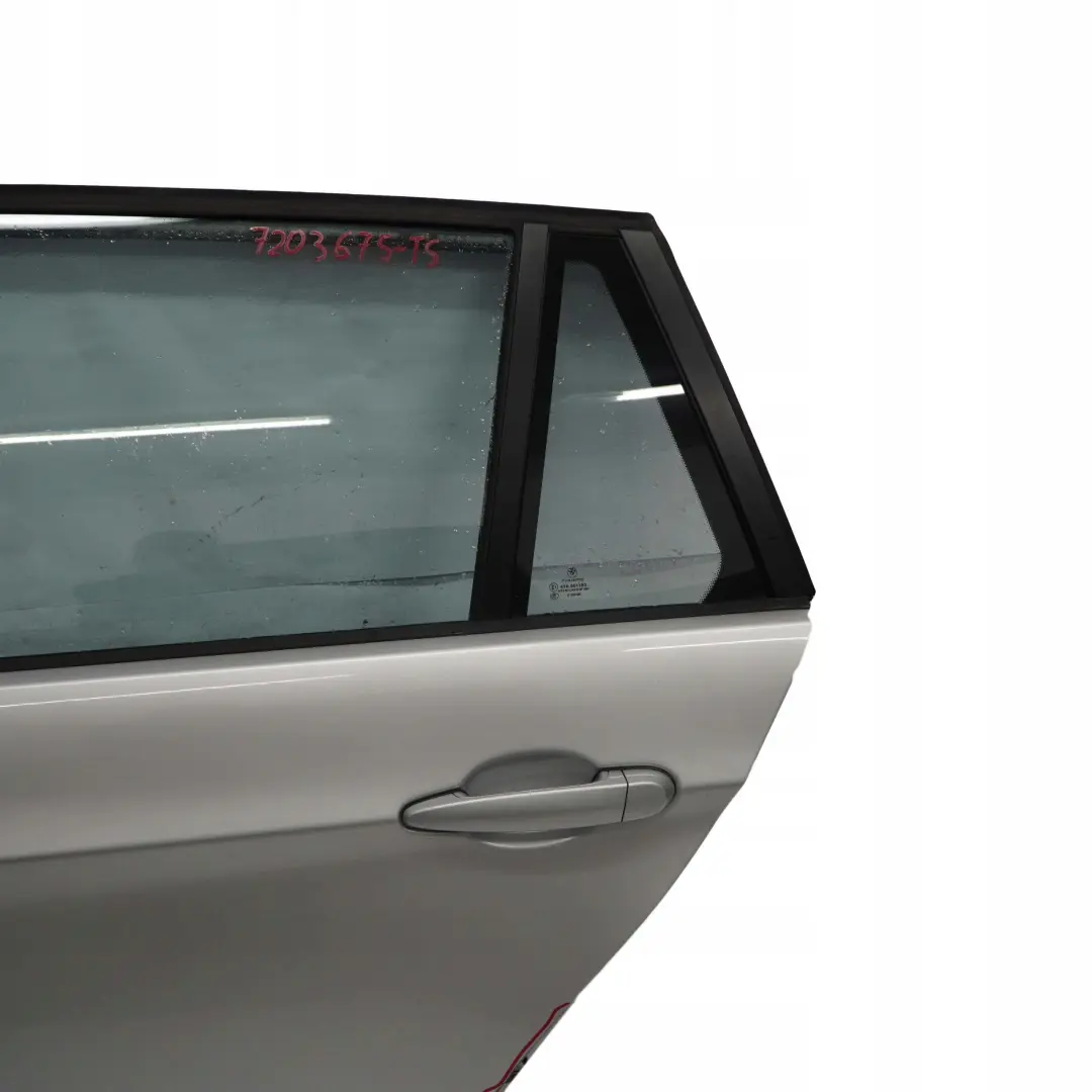 BMW 3 E91 Touring Door Rear Left N/S Titansilber Titan Silver Metallic - 354 - SKU 7203675-TS - Part number 7203675