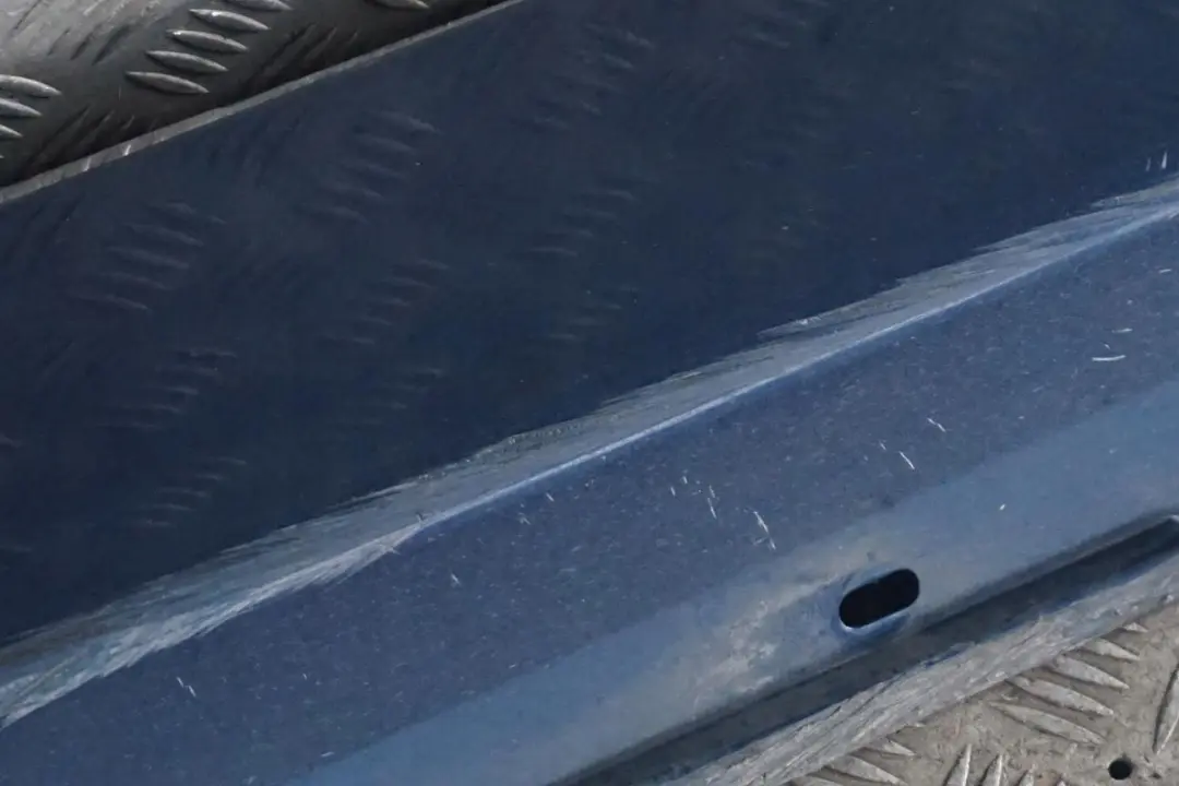 BMW 5 Series E60 E61 Door Sill Side Cover Skirt Right O/S Mysticblau Blue A07 - SKU 0150278-MYS - Part number 150278