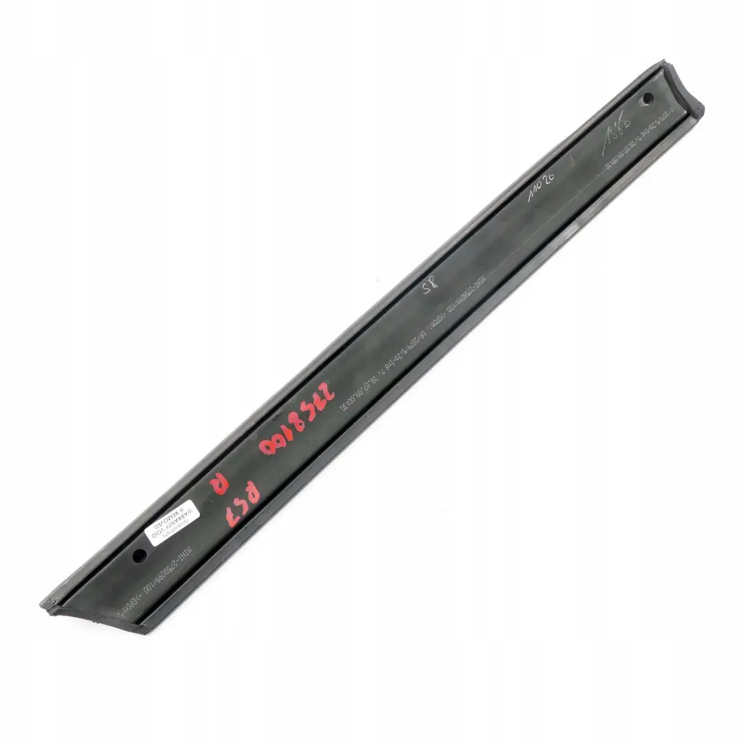 Mini Cooper R57 Cabrio Guarnizione Barra Frontale Destra 5434 - SKU 2758100 - Numero di parte 2758100