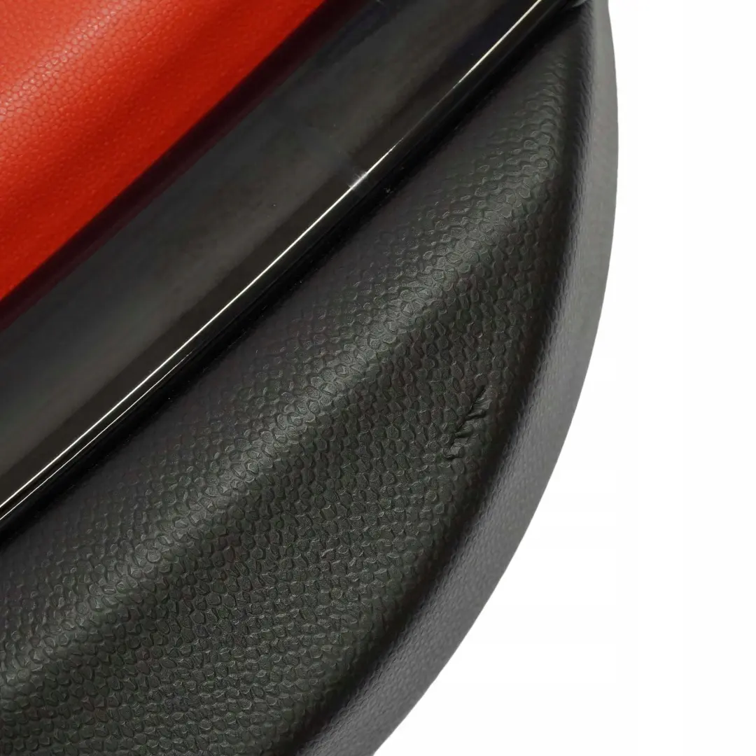 Mini R60 Delantera Derecha Tarjeta Puerta Panel de Ajuste Negro Rojo Puro - SKU 9807628 - Número de pieza 9807628