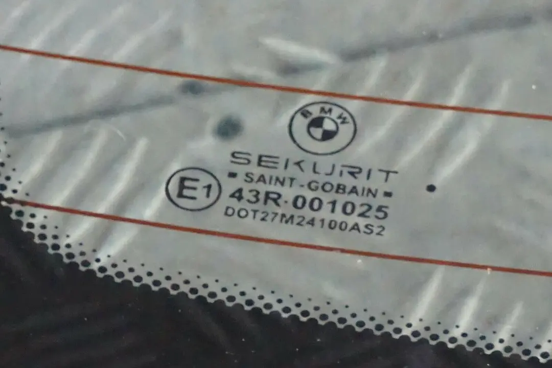 Window Glass AS2 Green to BMW 7 Series E65 E66 Rear with Part number 8223845 BMW 7 Series E65 E66 Rear Window Glass AS2 Green - SKU 8223845 - Part number 8223845