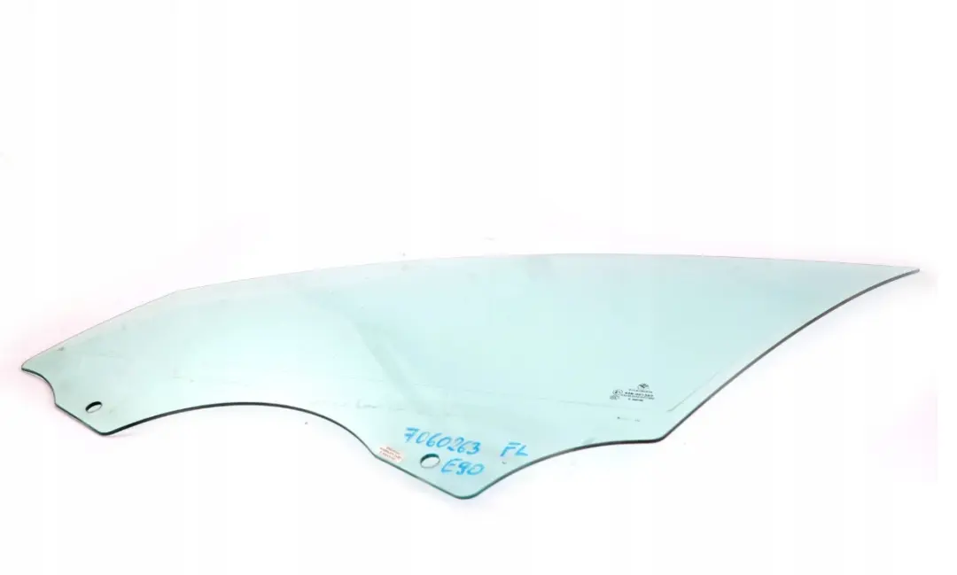BMW 3 Series E90 E91 Front Left Door N/S Window Glass AS2 Green - SKU 7060263 - Part number 7060263
