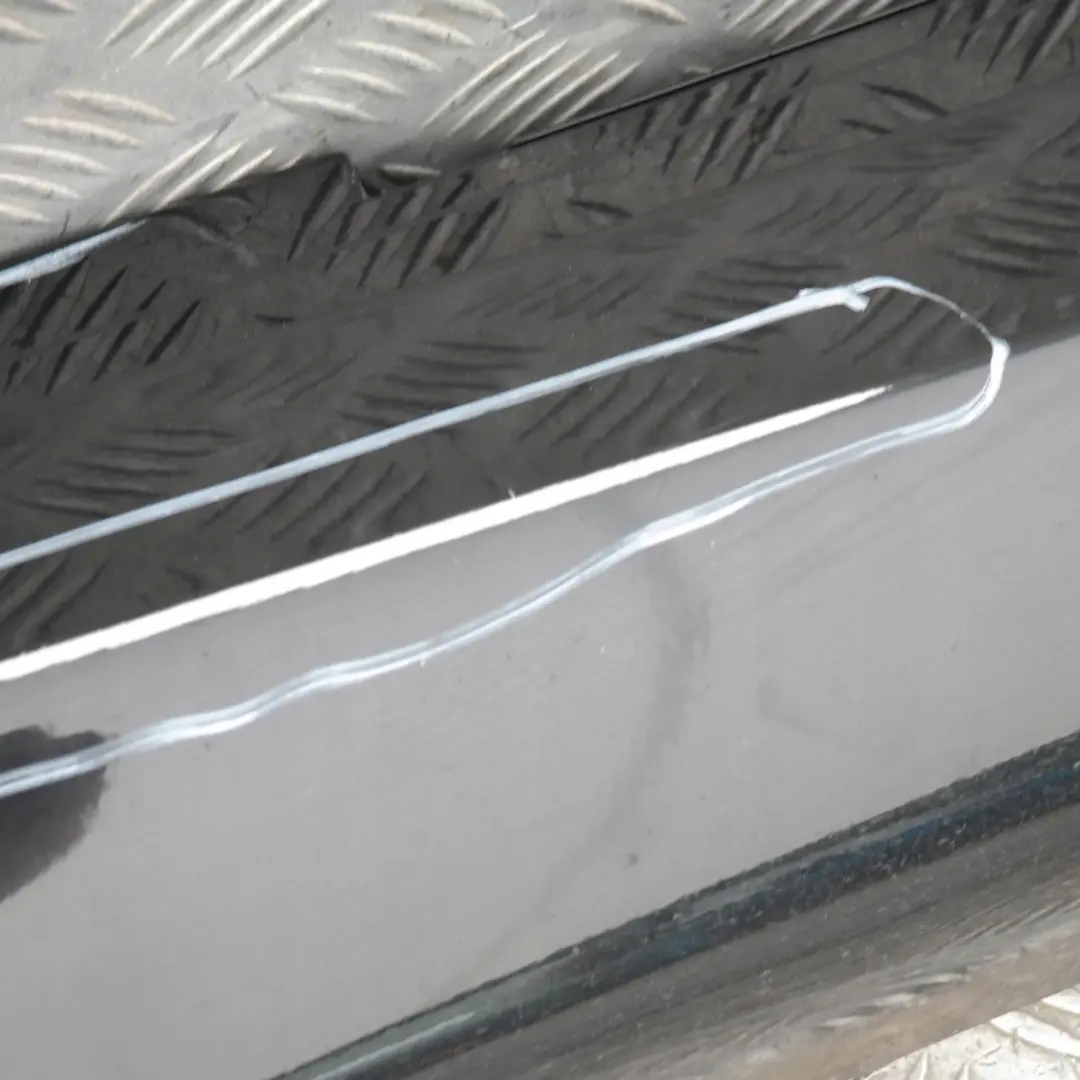 BMW E87 LCI M Sport Listello Portiera Apertura Gonna Destra Black Zaffiro - SKU 0033556-BS1 - Numero di parte 33556