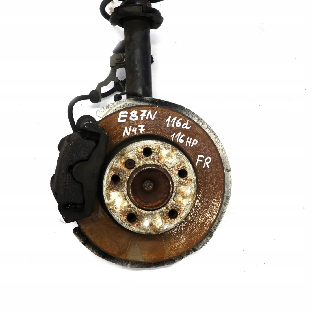 BMW E87 LCI 116d N47 Delantera Derecha Deporte Muelle Strut Freno Pierna - SKU 6786020-6 - Número de pieza 6786020