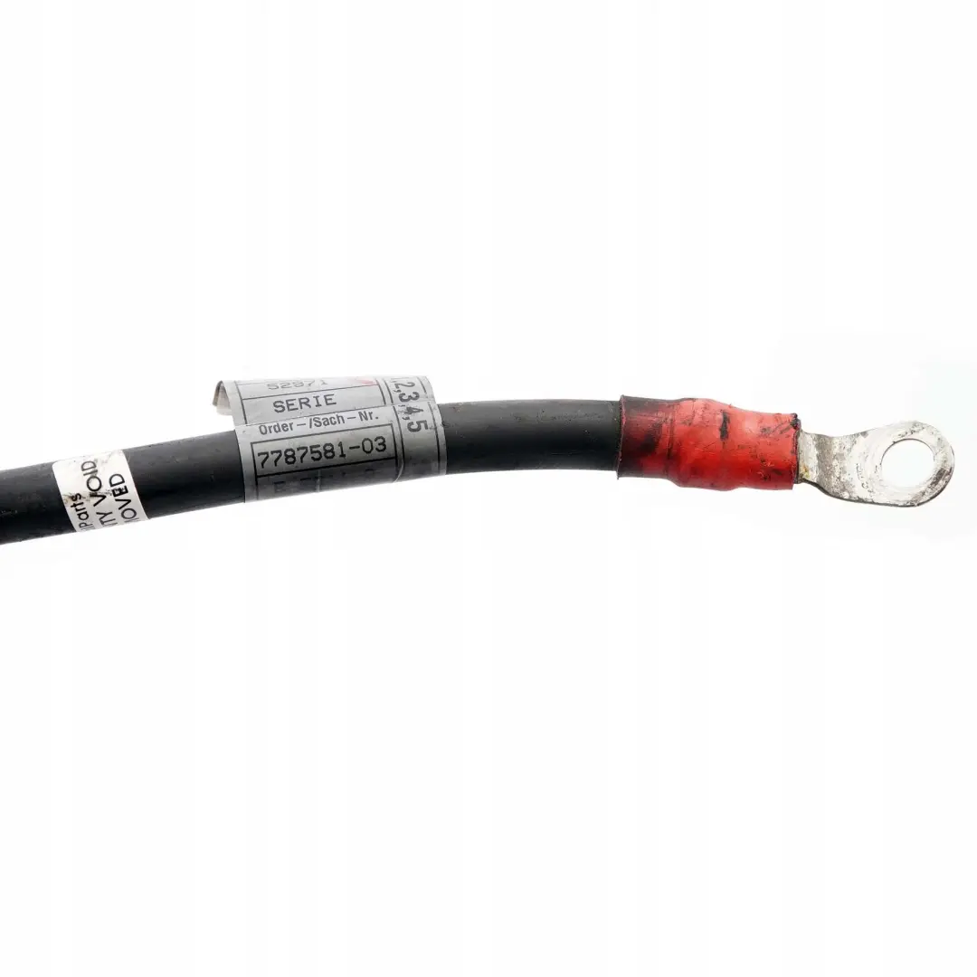 BMW 3 er E46 M47N Cabrio Kabel Generator Anlasser Stützpunkt B+ - SKU 7787581 - Teilenummer 7787581