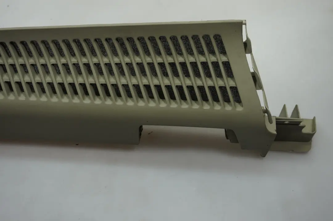 Left N/S Vent Louvre Side Rail Cover In Trunk Lid Green to BMW X5 Series E53 with Part number 7027133 BMW X5 Series E53 Left N/S Vent Louvre Side Rail Cover In Trunk Lid Green - SKU 7027141 - Part number 7027133