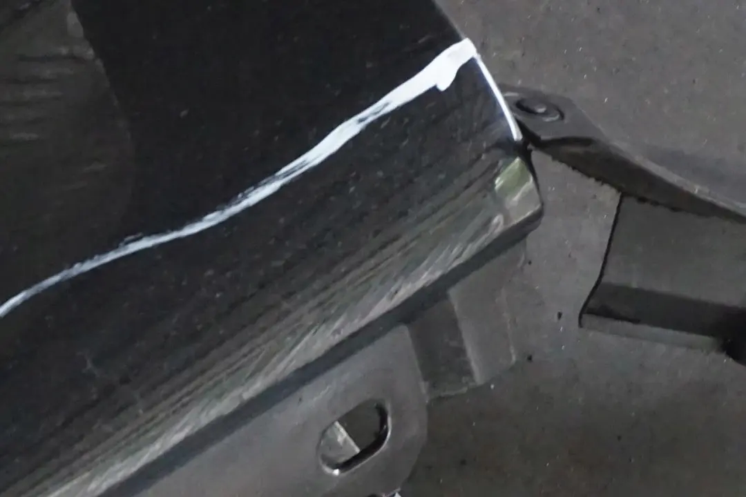 Mercedes CLC CL203 Door Sill Side Cover Skirt Left N/S Obsidian Black 197U - SKU A2036980554-OB - Part number A2036980554