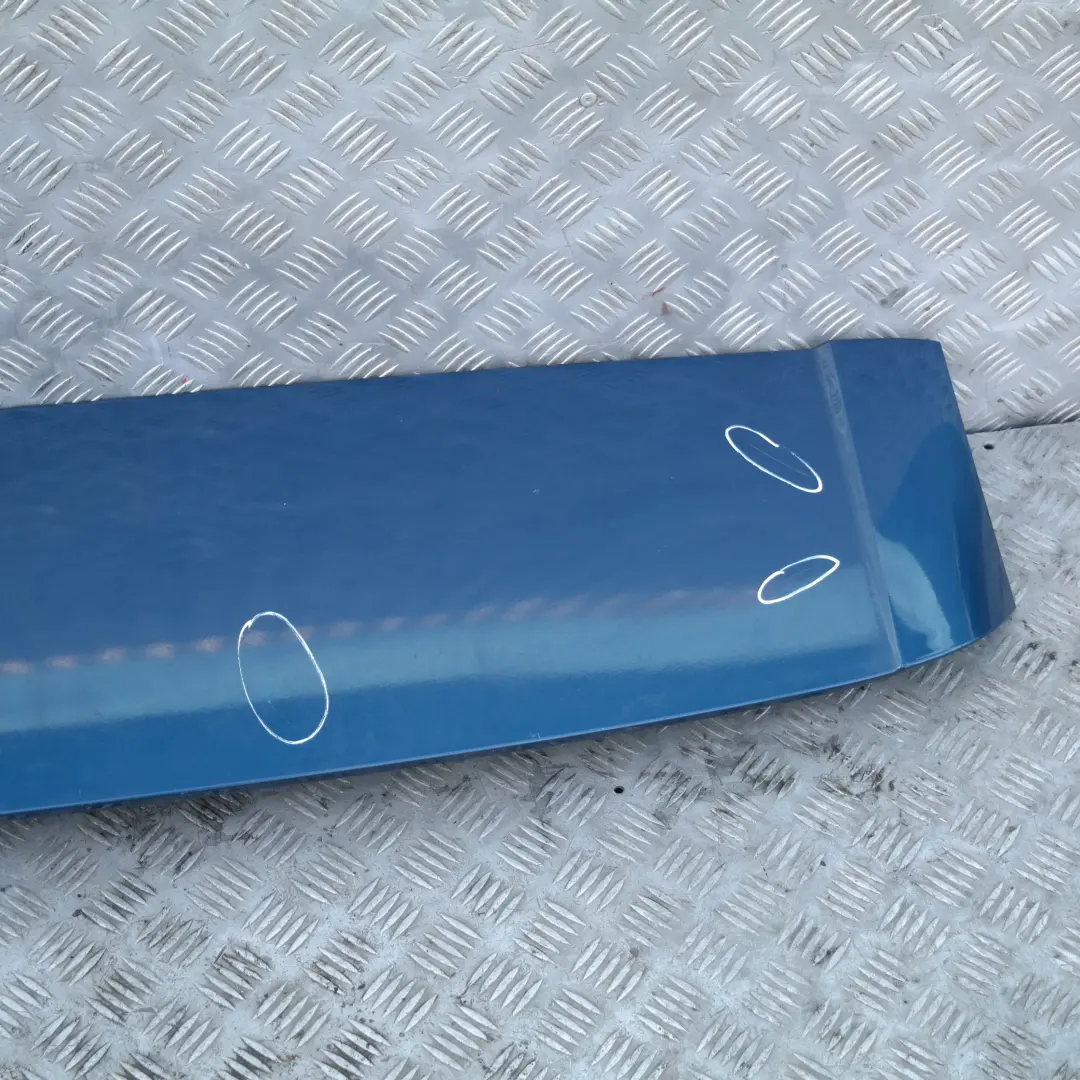 Spoiler Posteriore Superiore Blu Topazio Metallico - 364 7025612 per BMW X5 E53 con numero di parte 51717025612 BMW X5 E53 Spoiler Posteriore Superiore Blu Topazio Metallico - 364 7025612 - SKU 7025612-TPB1 - Numero di parte 51717025612
