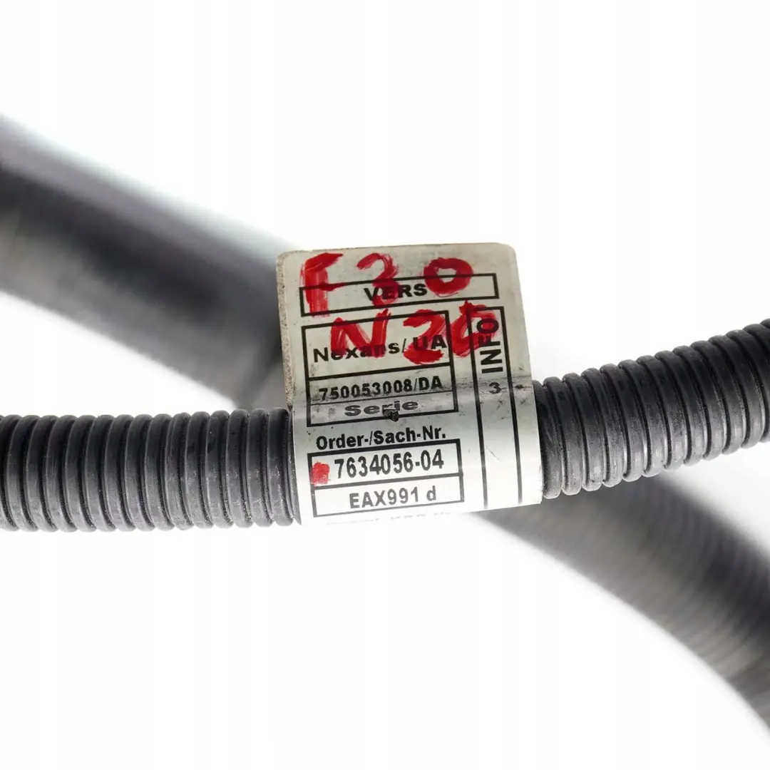 Wiring BMW F20 F21 F30 F31 N20 Cable Loom Harness to Engine with Part number 7634056 Engine Wiring BMW F20 F21 F30 F31 N20 Cable Loom Harness - SKU 7634056 - Part number 7634056