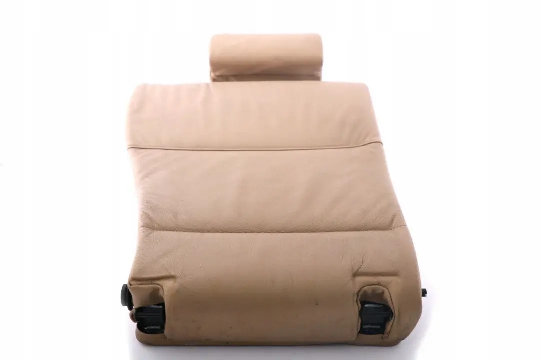 Copertura Schienale Sedile Posteriore Beige Pelle Destra per BMW X5 E53 con numero di parte 8262166 BMW X5 E53 Copertura Schienale Sedile Posteriore Beige Pelle Destra - SKU 8262166 - Numero di parte 8262166