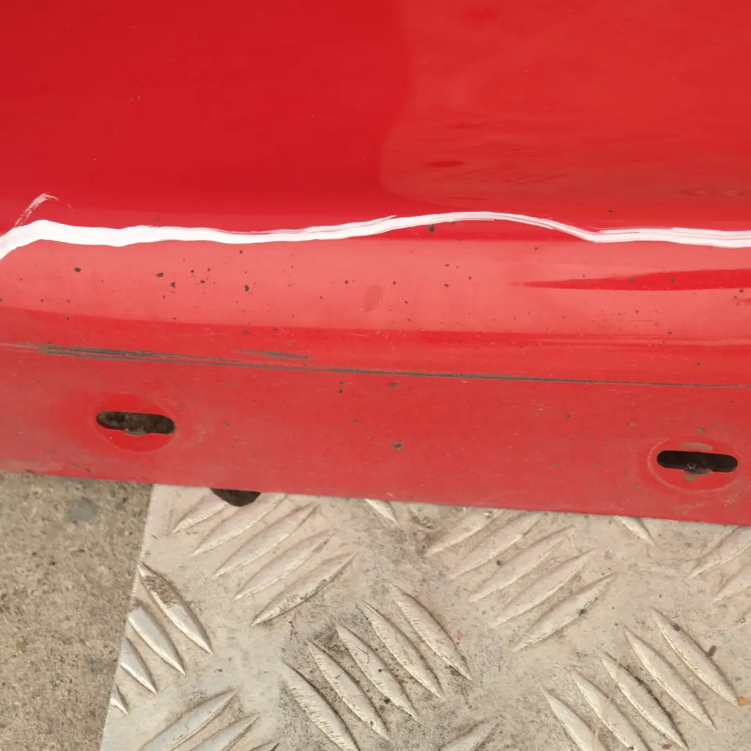 BMW E87 Listello Portiera Apertura Gonna Destra Rosso Giappone Rosso - SKU 0032948-JR6 - Numero di parte 32948