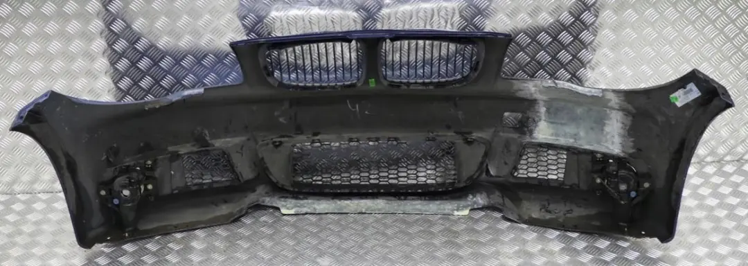 *BMW 1 E82 E88 M Sport Paket Stossfänger Vorn Le Mans Blau Metallic - 381 für mit Teilenummer 0036219 *BMW 1 E82 E88 M Sport Paket Stossfänger Vorn Le Mans Blau Metallic - 381 - SKU 0036219-LMB - Teilenummer 0036219
