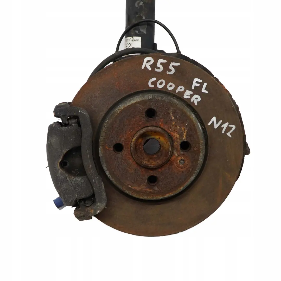 Mini R55 Clubman N12 Suspension Delantera Izquierda Muelle Strut Pierna Freno - SKU 6781903 - Número de pieza 6781903