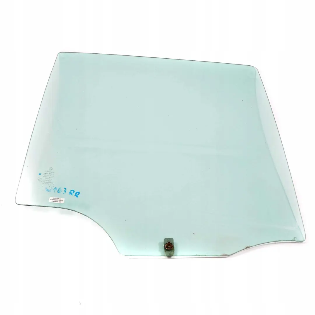 Mercedes-Benz M-Class ML W163 Rear Right O/S Door Window Glass Green AS2 to with Part number A1637351410 Mercedes-Benz M-Class ML W163 Rear Right O/S Door Window Glass Green AS2 - SKU A1637351410 - Part number A1637351410