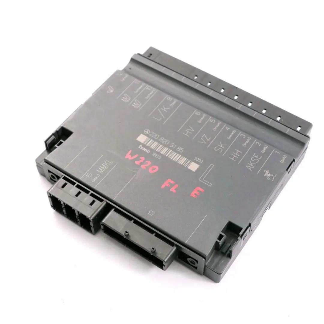 Mercedes-Benz S W220 Sitz Memory Steuergerät Modul Vorne Links für mit Teilenummer A2208203185 Mercedes-Benz S W220 Sitz Memory Steuergerät Modul Vorne Links - SKU A2208203185 - Teilenummer A2208203185