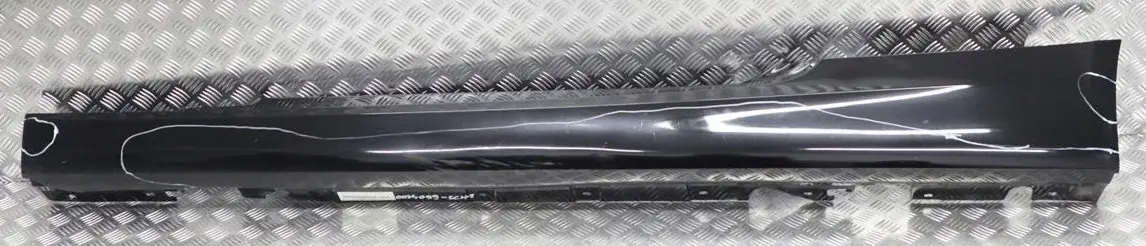 BMW E92 E93 Listello Portiera Gonna SX Nero 2 - 668