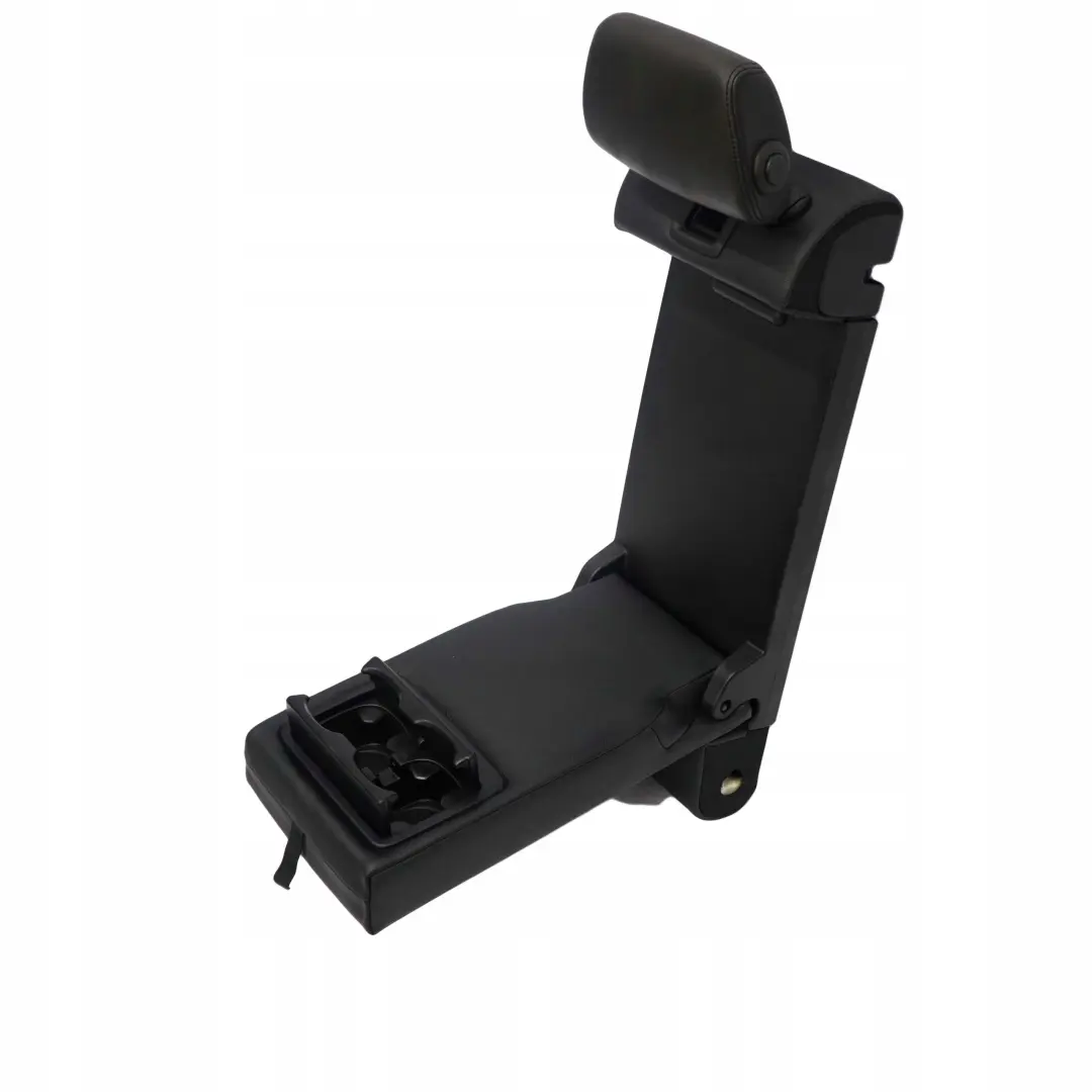 BMW 3 F30 F31 1 Rear Seat Armrest Headrest Cup Holder Console Black Leather - SKU 7293845-1 - Part number 7293845