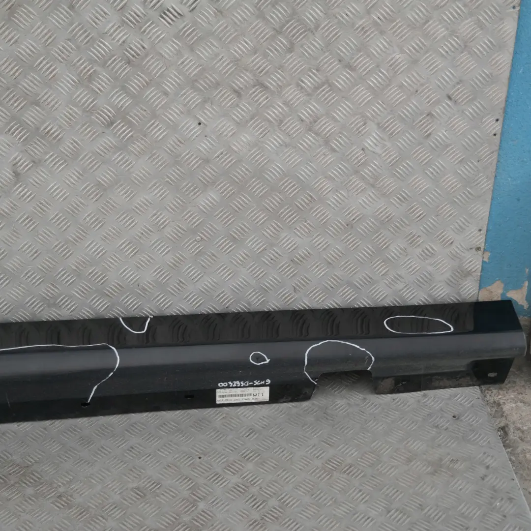 BMW E90 E91 Listello Portiera Apertura Gonna Destro Nero - SKU 0032950-SCH9 - Numero di parte 32950