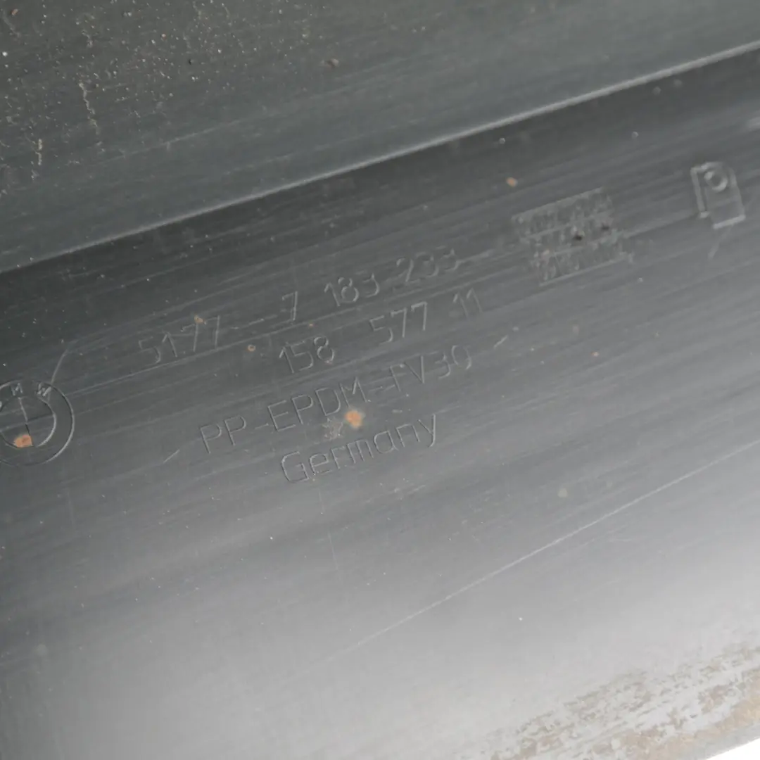 BMW E81 E82 E88 Listello Portiera Apertura Gonna SX Nero 2 - SKU 0036143-SCH1 - Numero di parte 0036143-SCH1