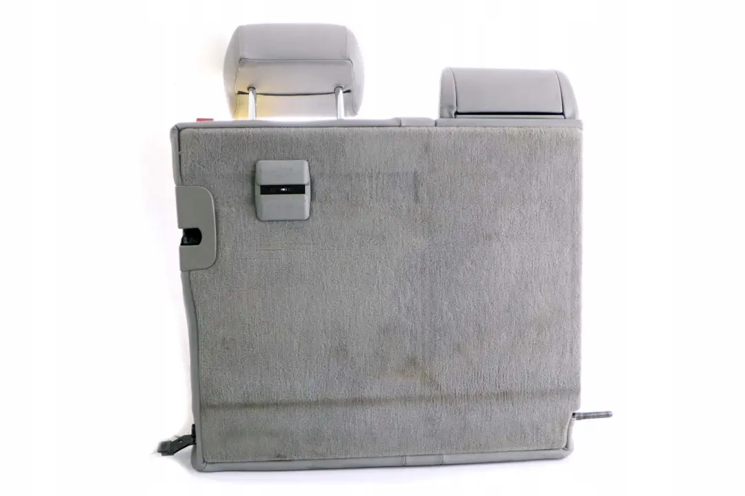 BMW 5 Series E61 Touring Rear Left N/S Seat Back Cover Backrest Grey Leather - SKU 7125233 - Part number 7125233