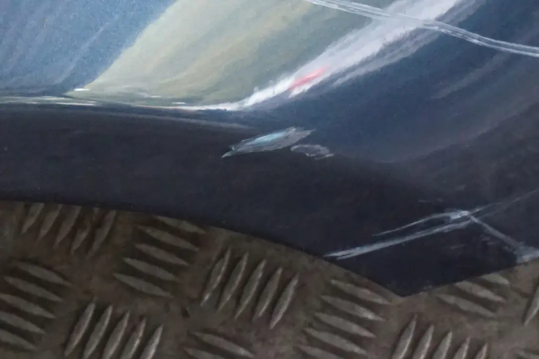 BMW 7 Series E65 E66 Side Panel Wing Front Right O/S Toledoblau Toledo Blue - SKU 7061662-TDB - Part number 7061662
