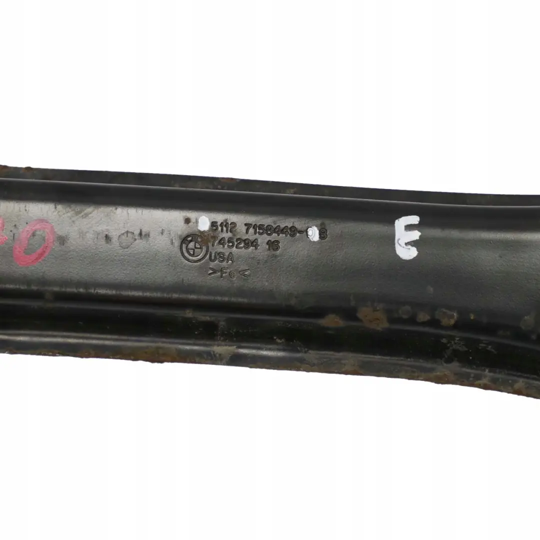 Stoßfängerträger BMW X5 X6 E70 E71 Heckstoßstange Support Verstärkungsleiste für mit Teilenummer 7158449 Stoßfängerträger BMW X5 X6 E70 E71 Heckstoßstange Support Verstärkungsleiste - SKU 7158449 - Teilenummer 7158449