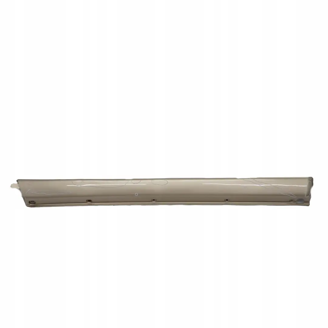Mercedes-Benz ML W163 Door Sill Side Cover Skirt Left N/S Travertine Beige 693 to with Part number A1636900340 Mercedes-Benz ML W163 Door Sill Side Cover Skirt Left N/S Travertine Beige 693 - SKU A1636900340-TRB - Part number A1636900340