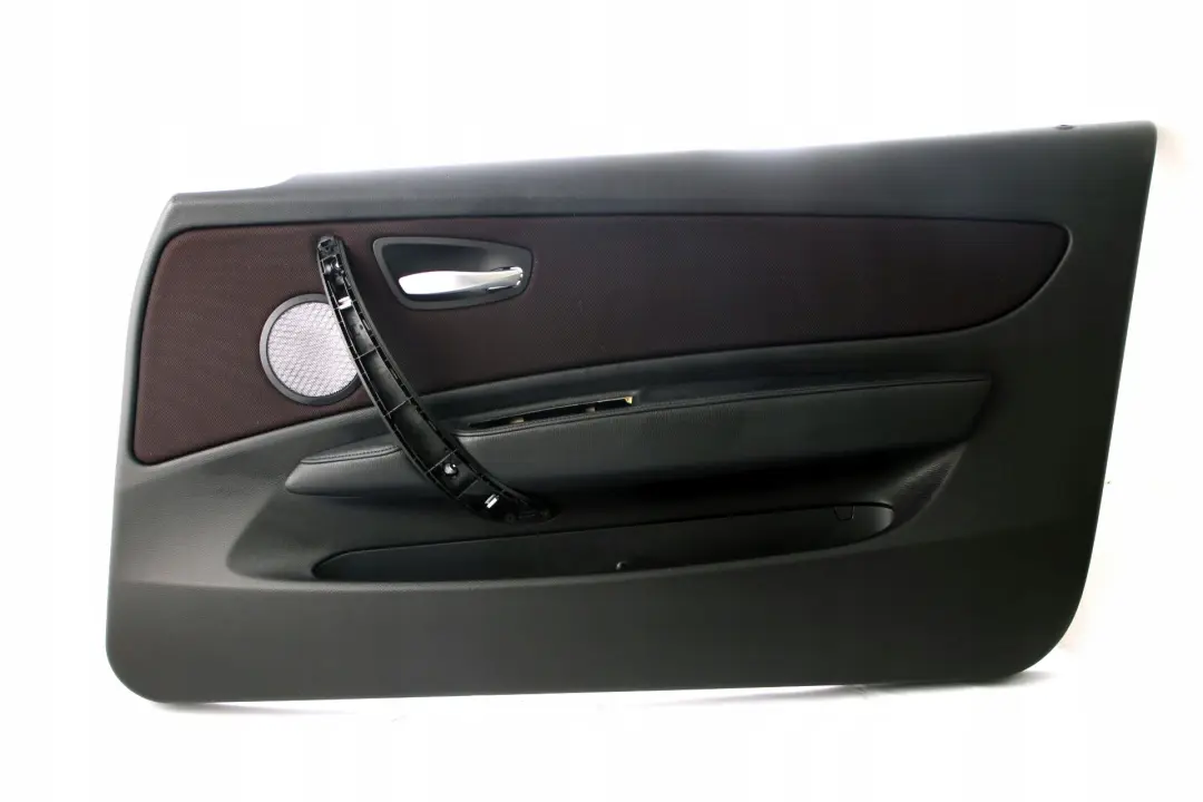 Pannello Porta Anteriore Destro Rete Tessuto Cranberry Rosso per BMW E81 con numero di parte 9121238 BMW E81 Pannello Porta Anteriore Destro Rete Tessuto Cranberry Rosso - SKU 9121238 - Numero di parte 9121238