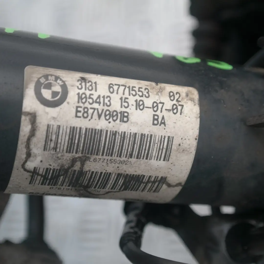 BMW E81 118i N43 Kit Amortisseur Pivotement A L'Avant Gauche - SKU 6771553 - Numéro de pièce 31316771553