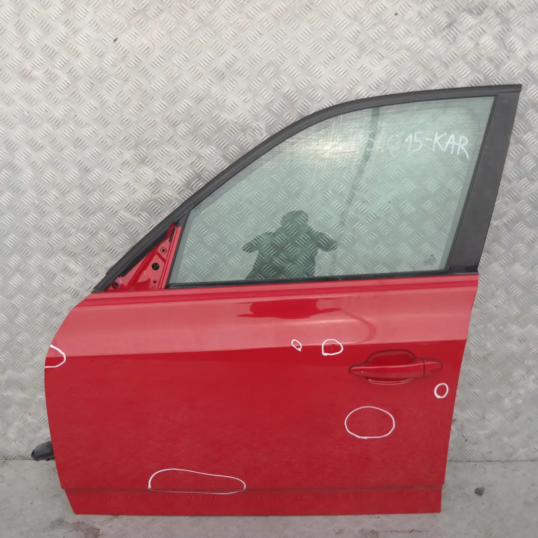 BMW X3 SERIES E83 Door Front Left N/S Karmesinrot Crimson Red - A61 - SKU 3451015-KAR - Part number 3451015