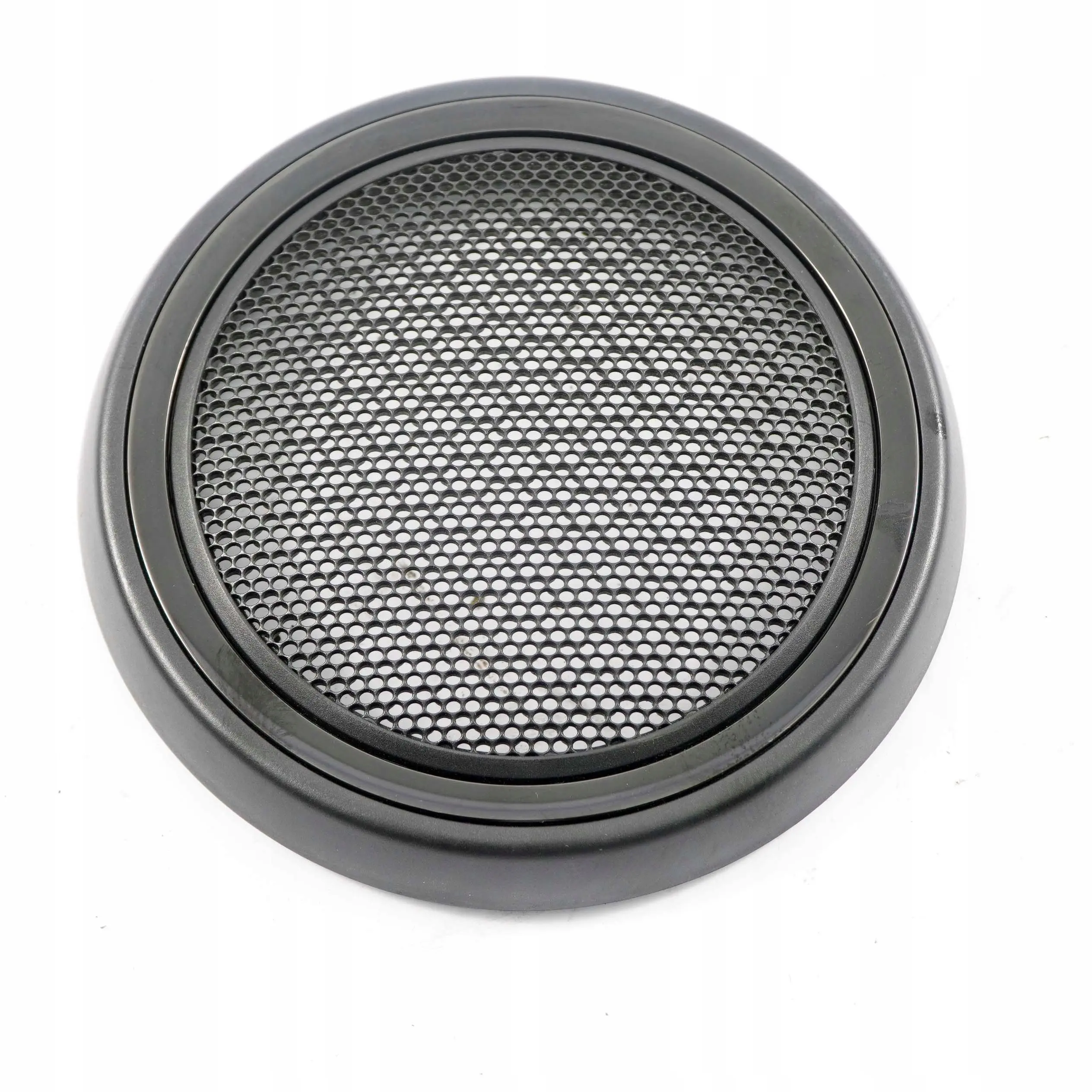 Mini R56 R57 Haut-Parleur Couvercle Noir Chrome 2756567