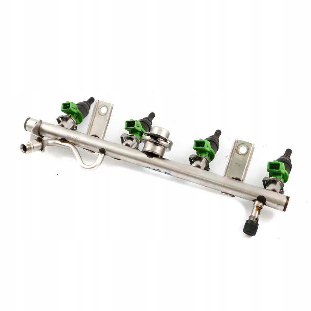 Mercedes-Benz Clase C E W203 W211 Kompressor M271 Gasolina Inyector Rail para con número de pieza A2710702595 Mercedes-Benz Clase C E W203 W211 Kompressor M271 Gasolina Inyector Rail - SKU A2710702595 - Número de pieza A2710702595