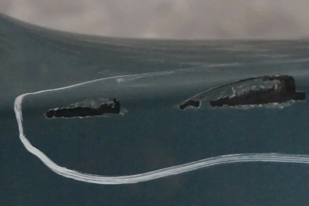 Look Complete Rear Bumper PDC Atlantikblau Atlantic Blu to BMW 3 Series E92 E93 M3 with Part number 0433104 BMW 3 Series E92 E93 M3 Look Complete Rear Bumper PDC Atlantikblau Atlantic Blu - SKU 0433104-ATL - Part number 0433104