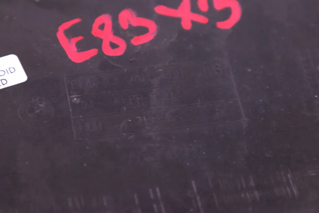 BMW X3 E83 Condotto D'Aria Inferiore 5171 - SKU 3401288 - Numero di parte 3401288